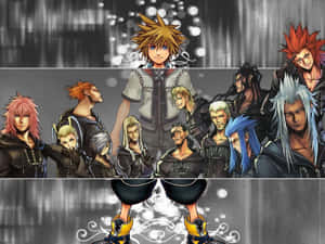 Organization 13 Members From Kingdom Hearts Series Wallpaper