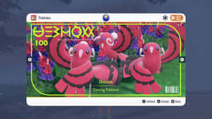 Oricorio Pokedex Entry Wallpaper