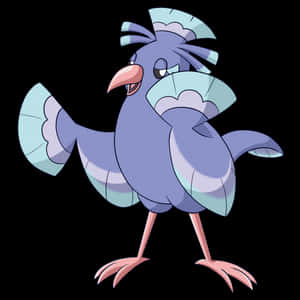 Oricorio Sensu Style Pose Wallpaper