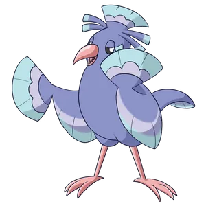 Oricorio Sensu Style Pose Wallpaper