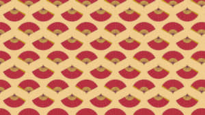 Oriental Geometric Pattern Wallpaper