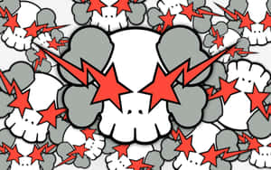 Original Kaws Artwork Wallpaper