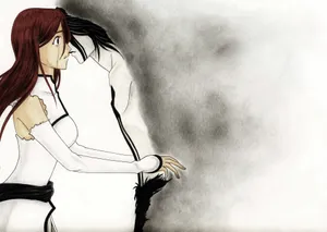 Orihime Inoue In A Floral Dress Wallpaper