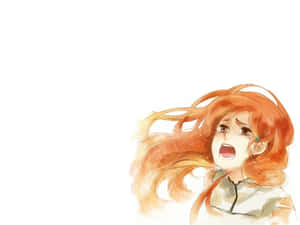 Orihime Inoue In Manga Style Art Wallpaper