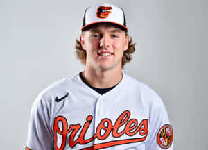 Orioles Player Portrait Gunnar Henderson Wallpaper