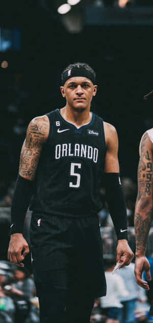 Orlando Basketball Player Number5 Wallpaper