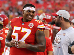 Orlando Brown Jr. Nfl Kansas City Chiefs Wallpaper