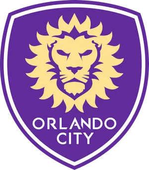 Orlando City Iconic Soccer Logo Wallpaper