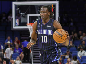Orlando Magic Player In Action Wallpaper
