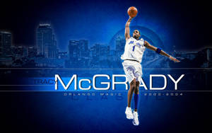 Orlando Magic Tracy Mcgrady Digital Cover Wallpaper