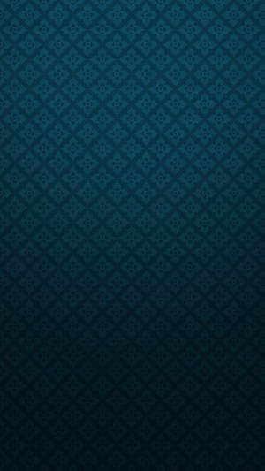 Ornate Pattern Blue Iphone Wallpaper