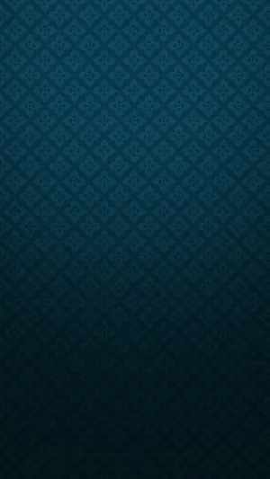 Ornate Pattern Blue Iphone Wallpaper