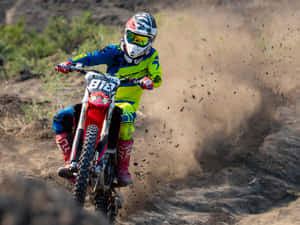 Ornery Motorcycle Rider Wallpaper