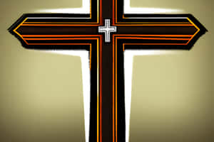 Orthodox Cross Artwork Wallpaper