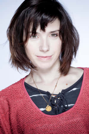 Oscar-nominated Actress Sally Hawkins Striking An Elegant Pose Wallpaper