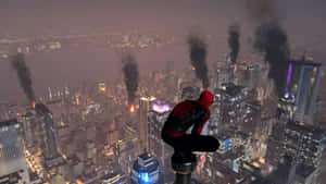 Oscorp Tower - A Monument Of Innovation Wallpaper