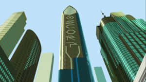 Oscorp Tower Skyline Wallpaper