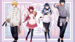 Oshi No Ko Characters 4k Wallpaper