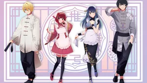 Oshi No Ko Characters 4k Wallpaper