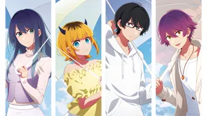 Oshi No Ko Characters 4k Wallpaper