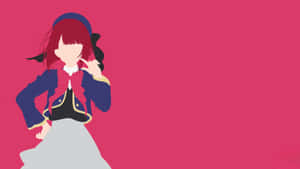 Oshi No Ko Minimalist Art Wallpaper