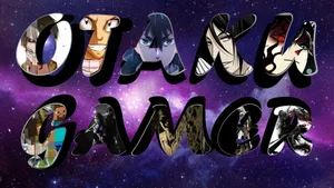 Otaku Gamer_ Space Backdrop Wallpaper