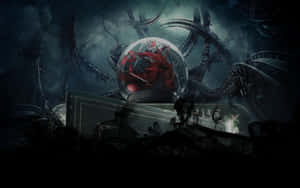 Otherworldly Terror - Indistinguishable Depths Of Cosmic Horrors Wallpaper