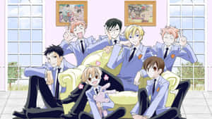 Ouran High School Host Club Main Characters Wallpaper Wallpaper