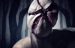 Out Of The Upside Down - The Demogorgon From Stranger Things Wallpaper