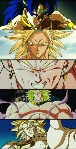 Out Of This World Action In Dragon Ball Z Movies Wallpaper