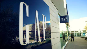 Outdoor Gap Logo Marking Wallpaper