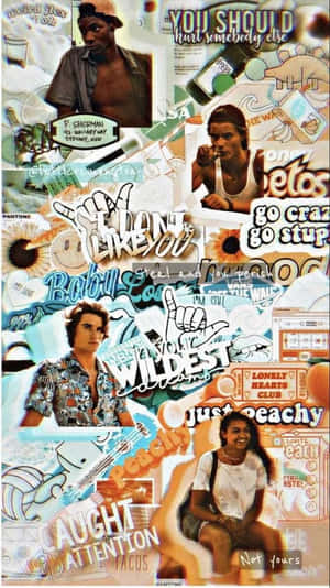 Outer Banks Collage Aesthetic Wallpaper