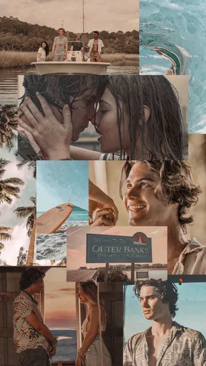 Outer Banks Collagei Phone Wallpaper Wallpaper