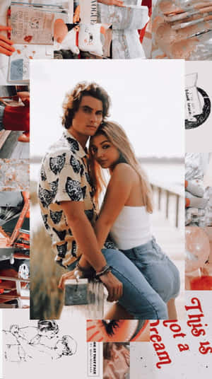 Outer Banks Inspired Couple Photo Wallpaper