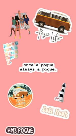 Outer Banks Pogue Life Collage Wallpaper