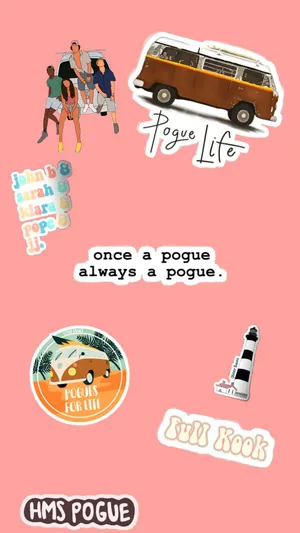 Outer Banks Pogue Life Collage Wallpaper