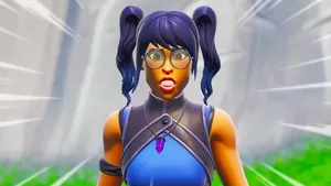 Outfit Your Character With The Desirable Crystal Skin In Fortnite Wallpaper