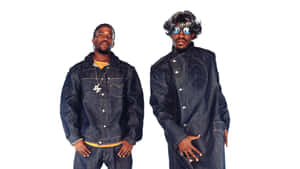 Outkast Duoin Denim Outfits Wallpaper