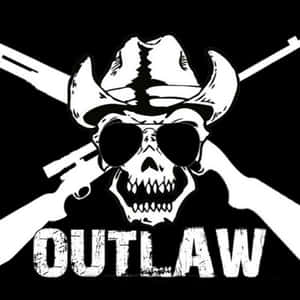 Outlaw Skull Cowboy Hat Wallpaper