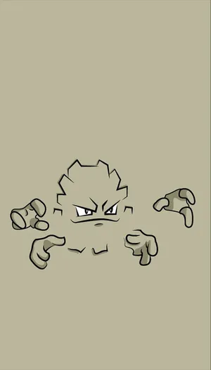 Outline Drawing Of Graveler Wallpaper