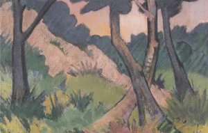 Outlines Of Expressionism Wallpaper