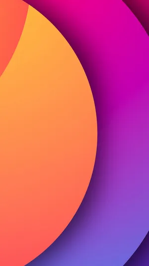 Oval Abstract Pattern Wallpaper