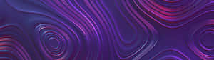 Oval Violet Swirls Wallpaper