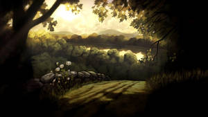 Over The Garden Wall Scenery Wallpaper