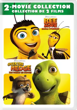 Over The Hedge Bee Movie Poster Wallpaper