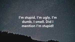 Overcoming Negative Self Talk Wallpaper