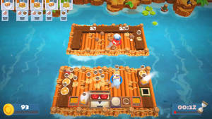 Overcooked Bamboo Raft Wallpaper