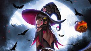 Overwatch 4k D.va Witch Skin Wallpaper