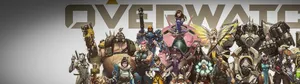 Overwatch Characters Dual Wallpaper