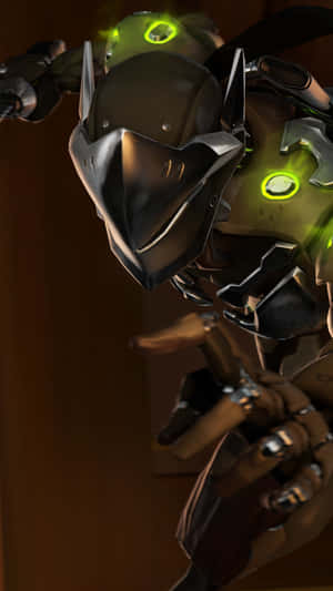 Overwatch Genji In Battle Mode Wallpaper